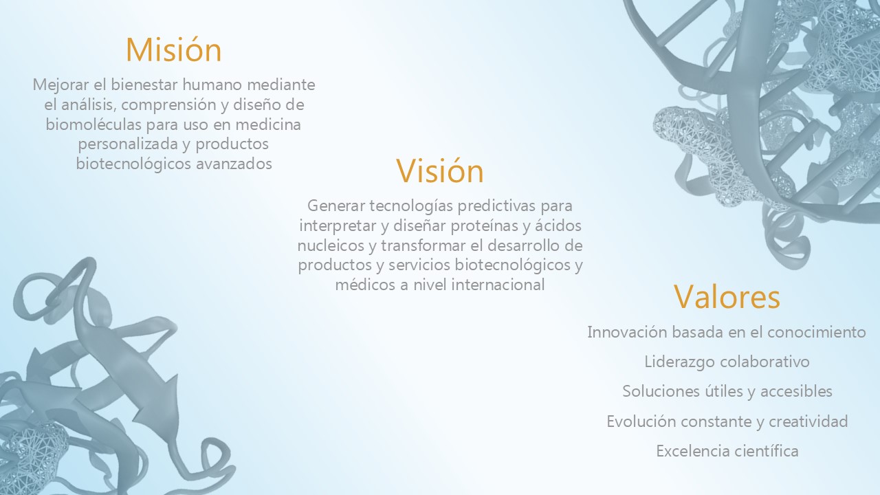 Misión, visión y valores